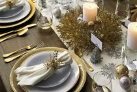 Stylish New Years Eve Table Decoration Ideas For NYE Party 12