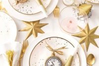 Stylish New Years Eve Table Decoration Ideas For NYE Party 13