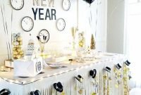 Stylish New Years Eve Table Decoration Ideas For NYE Party 48