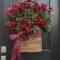 Welcoming Country Christmas Wreath Ideas For Your Front Door 17