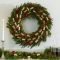 Welcoming Country Christmas Wreath Ideas For Your Front Door 18