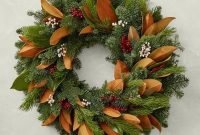 Welcoming Country Christmas Wreath Ideas For Your Front Door 49