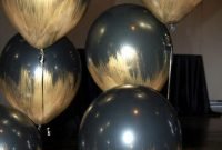 Wonderful Black And Gold New Years Eve Party Decoration Ideas 09