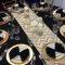 Wonderful Black And Gold New Years Eve Party Decoration Ideas 16