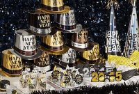 Wonderful Black And Gold New Years Eve Party Decoration Ideas 18