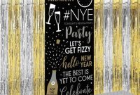 Wonderful Black And Gold New Years Eve Party Decoration Ideas 21