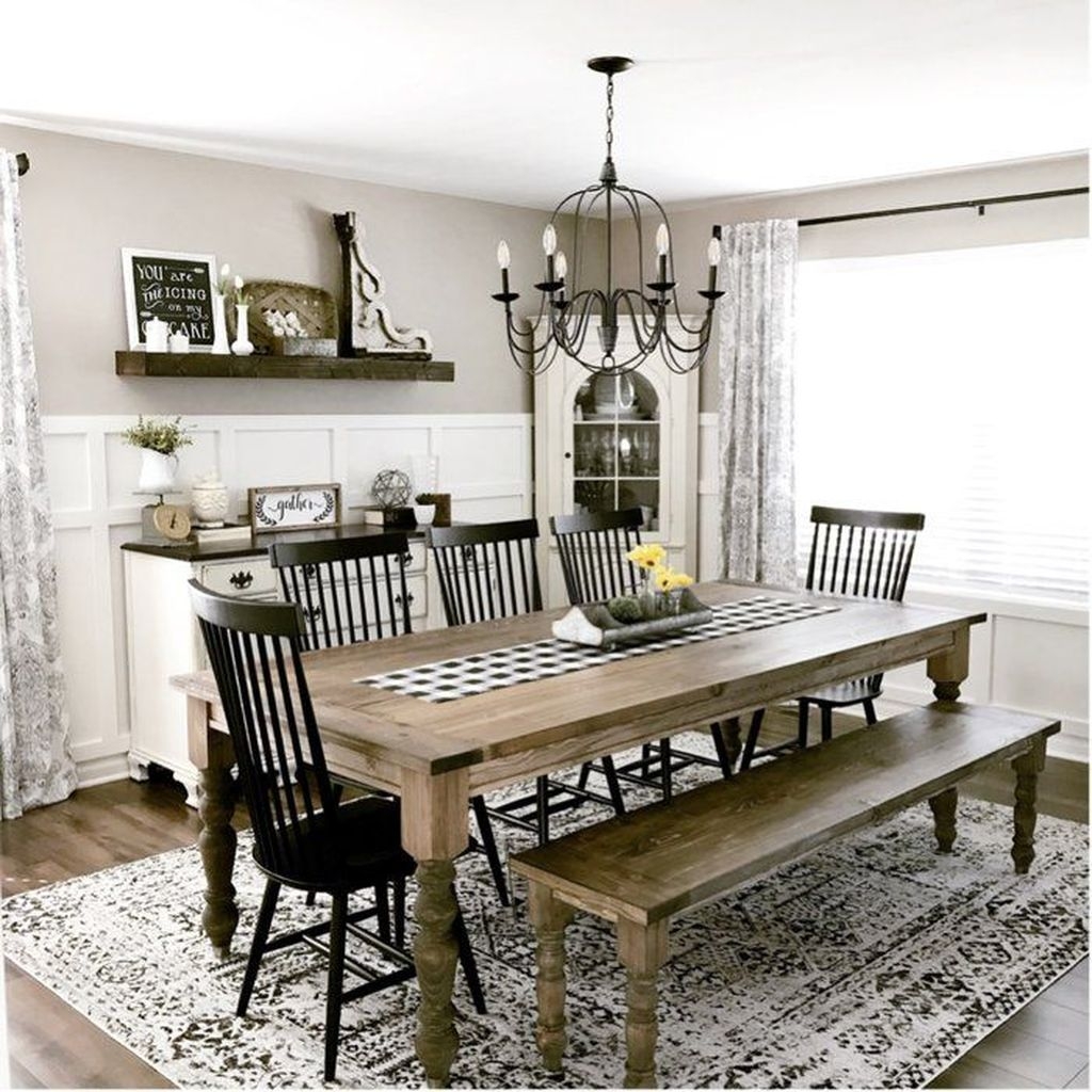 Amazing Small Dining Room Table Decor Ideas To Copy Asap 23
