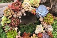 Awesome Succulent Garden Ideas In Your Backyard 25