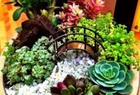 Awesome Succulent Garden Ideas In Your Backyard 34