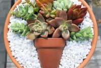 Awesome Succulent Garden Ideas In Your Backyard 52