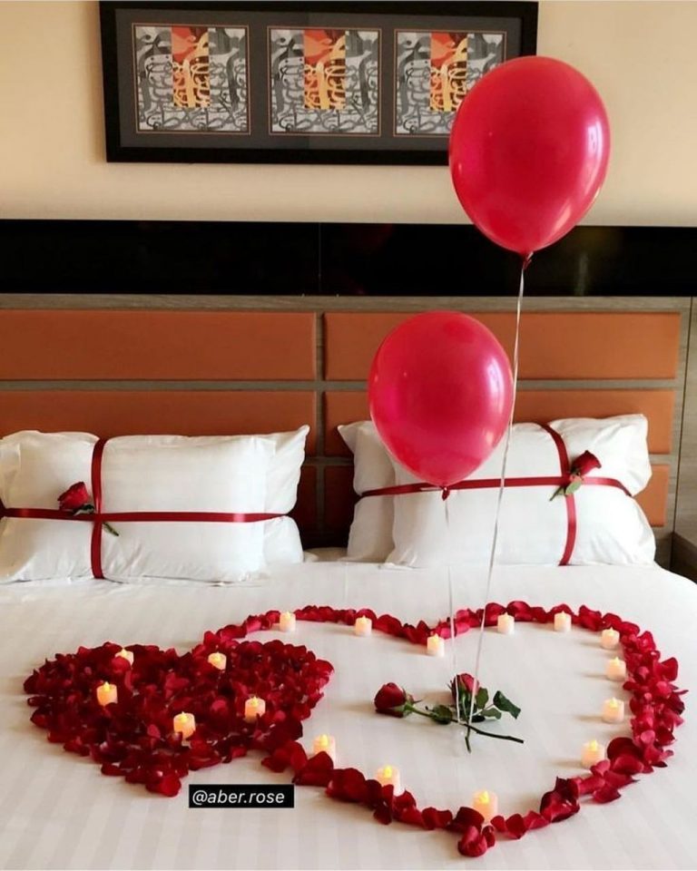 20+ Beautiful And Romantic Valentine’s Day Bedroom Design Ideas