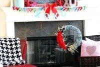 Best Valentines Day Mantel Decor Ideas That You Will Falling In Love With 17
