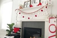 Best Valentines Day Mantel Decor Ideas That You Will Falling In Love With 20