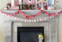 Best Valentines Day Mantel Decor Ideas That You Will Falling In Love With 21