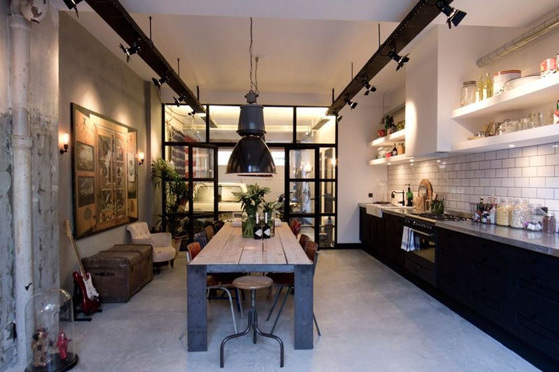 Fabulous Industrial Loft Make Over Ideas For Trendy Home 06