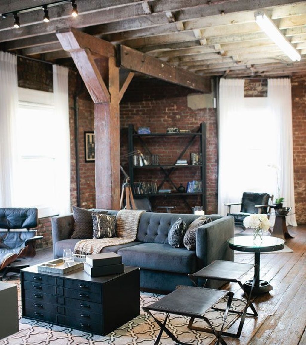 Fabulous Industrial Loft Make Over Ideas For Trendy Home 10