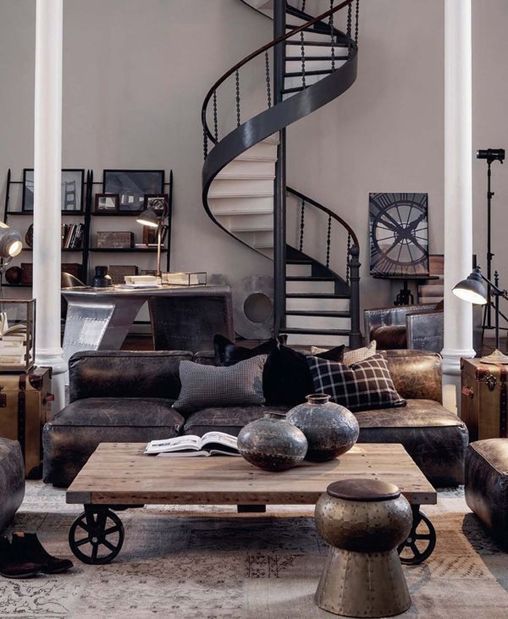 Fabulous Industrial Loft Make Over Ideas For Trendy Home 40
