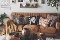 Gorgeous Bohemian Farmhouse Decorating Ideas For Your Living Room 06