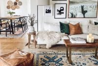 Gorgeous Bohemian Farmhouse Decorating Ideas For Your Living Room 24