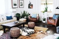 Gorgeous Bohemian Farmhouse Decorating Ideas For Your Living Room 27