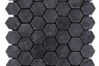 Impressive Black Floor Tiles Design Ideas For Modern Bathroom 42