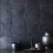 Impressive Black Floor Tiles Design Ideas For Modern Bathroom 47