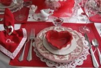 Most Inspiring Valentine’s Day Simple Table Decoration Ideas 08