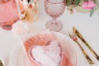 Most Inspiring Valentine’s Day Simple Table Decoration Ideas 17