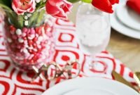 Most Inspiring Valentine’s Day Simple Table Decoration Ideas 27