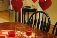 Most Inspiring Valentine’s Day Simple Table Decoration Ideas 35