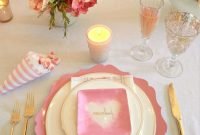 Perfect Valentine’s Day Romantic Dining Table Decor Ideas For Two People 07