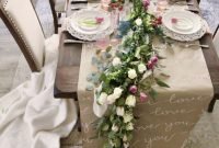 Perfect Valentine’s Day Romantic Dining Table Decor Ideas For Two People 26