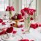 Perfect Valentine’s Day Romantic Dining Table Decor Ideas For Two People 49