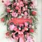 Pretty Valentines Day Wreath Ideas To Decorate Your Door 13