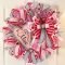 Pretty Valentines Day Wreath Ideas To Decorate Your Door 23