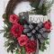Pretty Valentines Day Wreath Ideas To Decorate Your Door 27