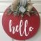 Pretty Valentines Day Wreath Ideas To Decorate Your Door 39