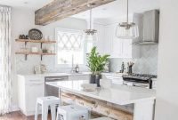 Rustic Farmhouse Kitchen Ideas To Get Traditional Accent 07