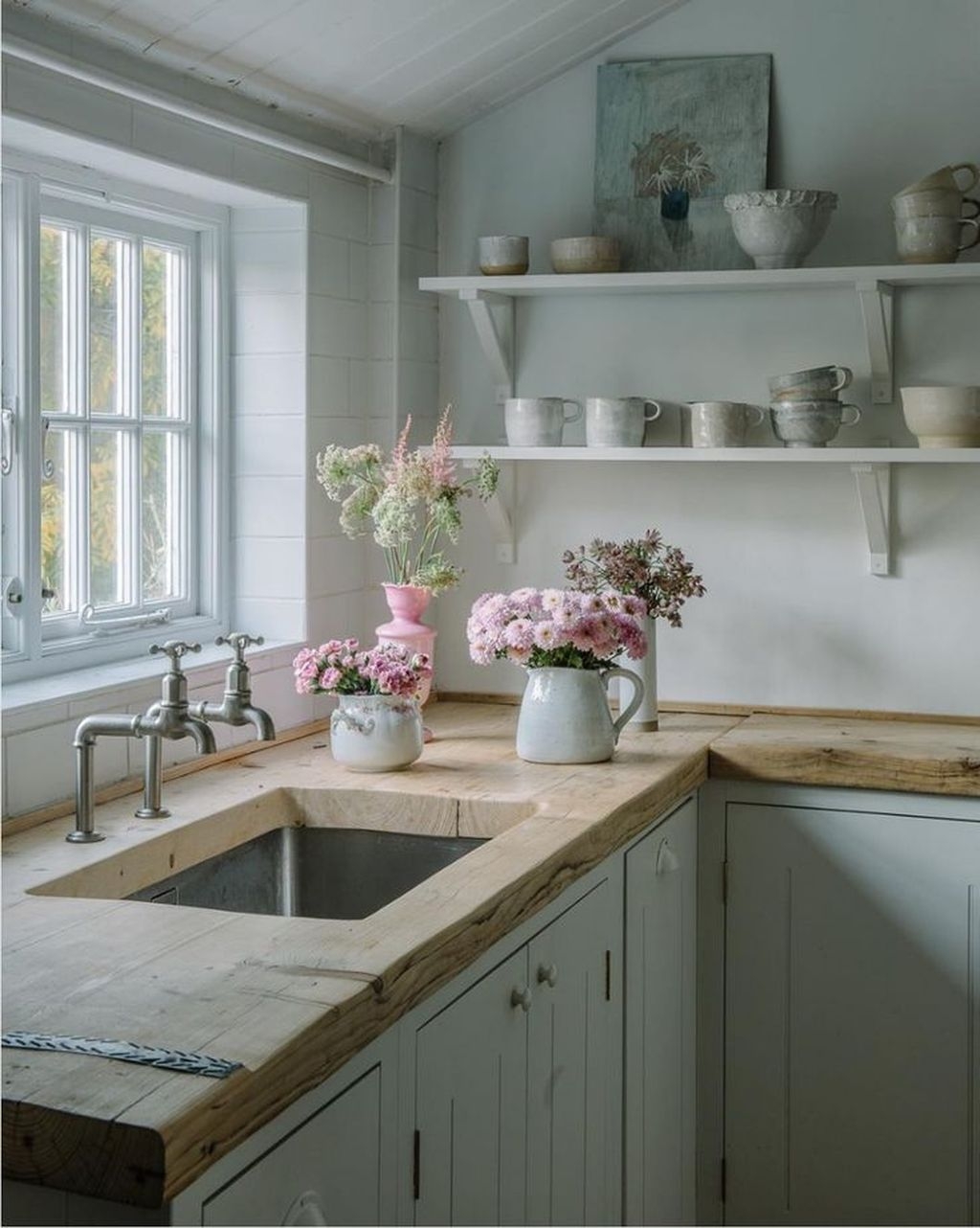 Rustic Farmhouse Kitchen Ideas To Get Traditional Accent 08