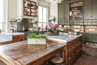 Rustic Farmhouse Kitchen Ideas To Get Traditional Accent 16