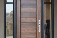 Artistic Wooden Door Design Ideas To Try Right Now 32