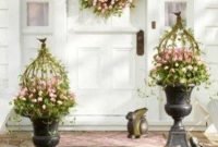 Astonishing Spring Decoration Ideas For Your Front Porch 14