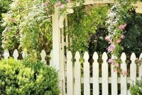 Awesome Farmhouse Garden Fence For Winter To Spring 53