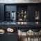 Delicate Black Kitchen Interior Design Ideas For Kitchen To Have Asap 03