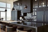 Delicate Black Kitchen Interior Design Ideas For Kitchen To Have Asap 10