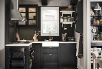 Delicate Black Kitchen Interior Design Ideas For Kitchen To Have Asap 16