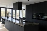 Delicate Black Kitchen Interior Design Ideas For Kitchen To Have Asap 17