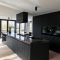 Delicate Black Kitchen Interior Design Ideas For Kitchen To Have Asap 17