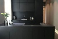 Delicate Black Kitchen Interior Design Ideas For Kitchen To Have Asap 18
