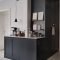 Delicate Black Kitchen Interior Design Ideas For Kitchen To Have Asap 26